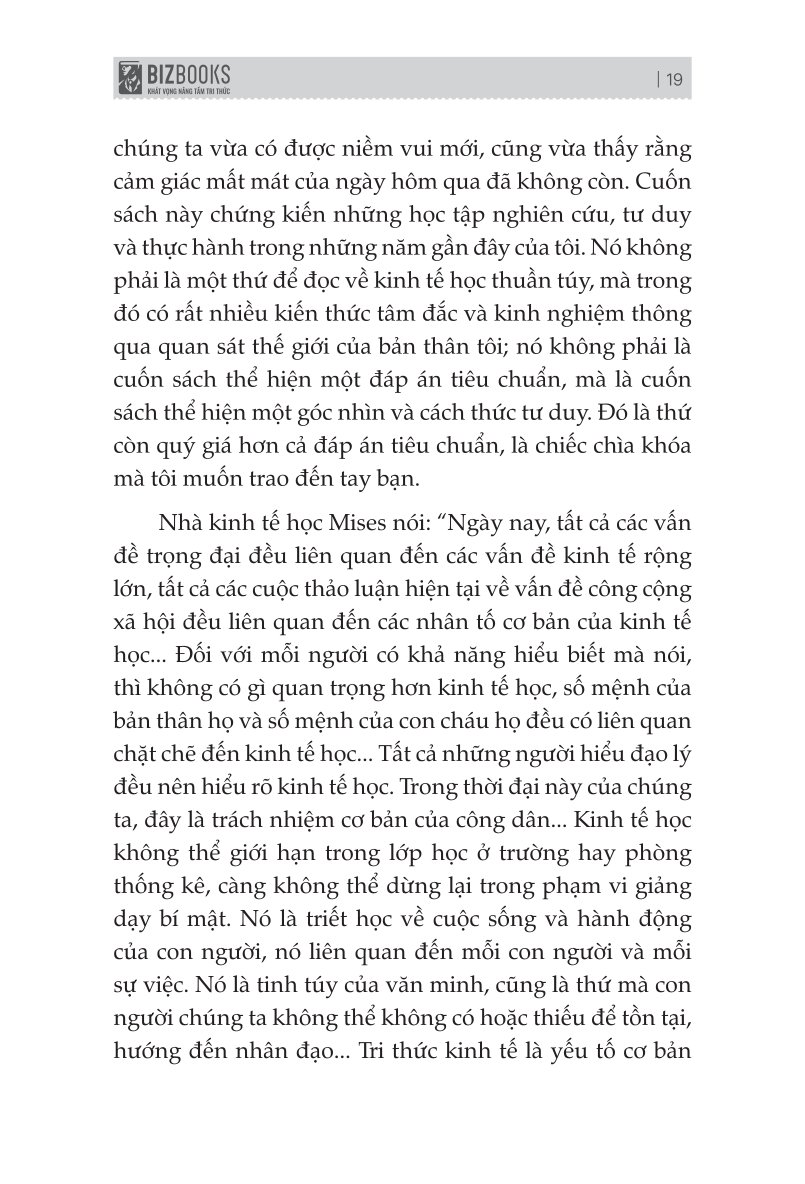 Tư Duy Kinh Tế - 50 Bài Giảng Để Hiểu Quy Luật Làm Giàu