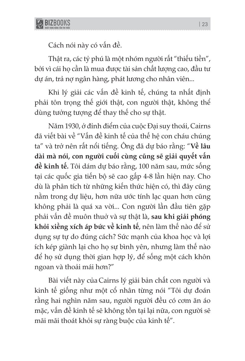 Tư Duy Kinh Tế - 50 Bài Giảng Để Hiểu Quy Luật Làm Giàu