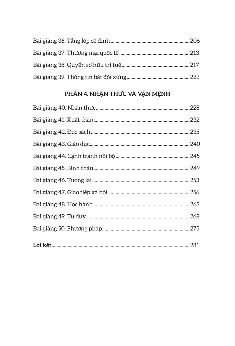 Tư Duy Kinh Tế - 50 Bài Giảng Để Hiểu Quy Luật Làm Giàu