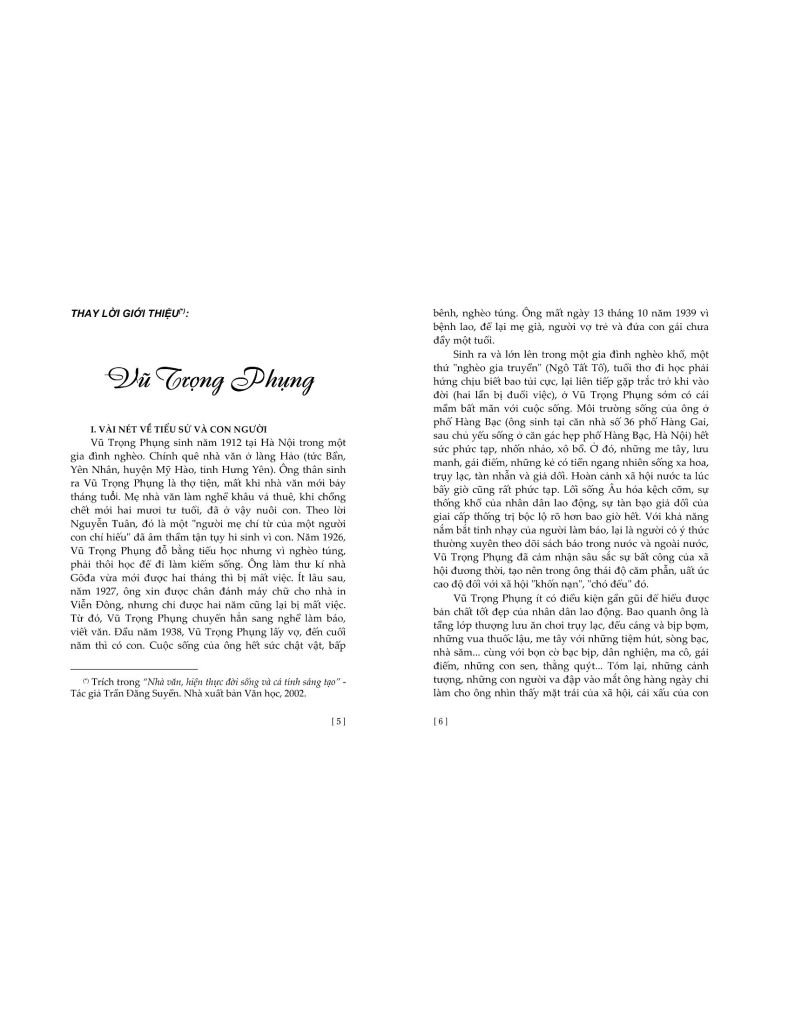 Tuyển tập Vũ Trọng Phụng