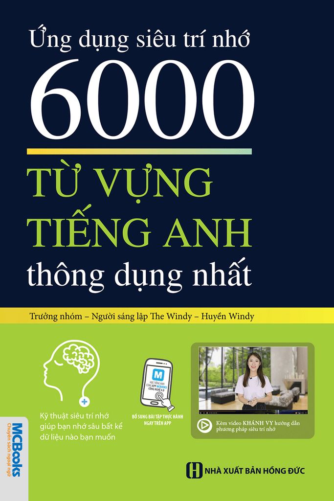Ứng dụng siêu trí nhớ 6000 từ vựng tiếng Anh thông dụng nhất