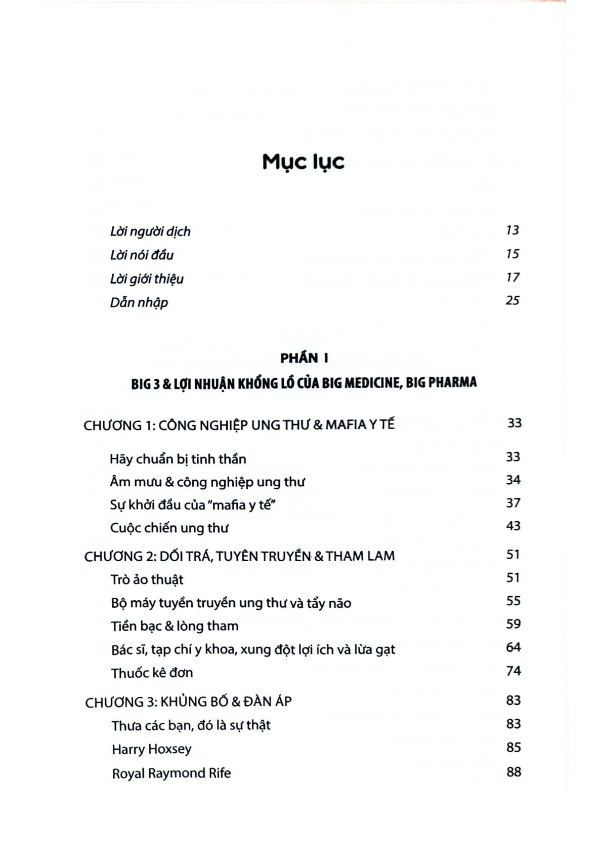 Ung Thư- Sự Thật, Hư Cấu, Gian Lận Và Những Phương Pháp Chữa Lành Không Độc Hại - Ty Bollinger