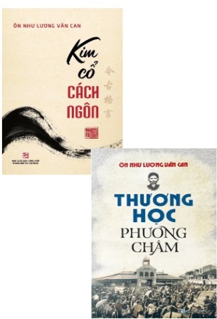 Combo 2 Quyển ( Thương Học Phương Châm + Kim Cổ Cách Ngôn ) - Ôn Như Lương Văn Can
