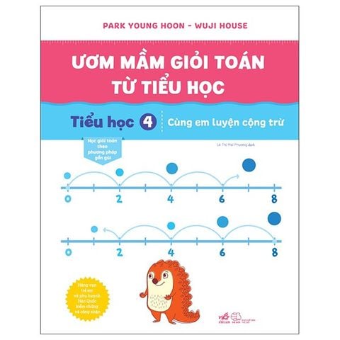  Bộ 6 Quyển Ươm Mầm Giỏi Toán Từ Tiểu Học (Tập 1 - Tập 6) 