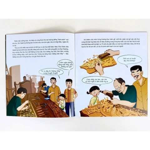  Bộ sách - Vang danh nghề cổ (6 cuốn) - NXB Kim Đồng 