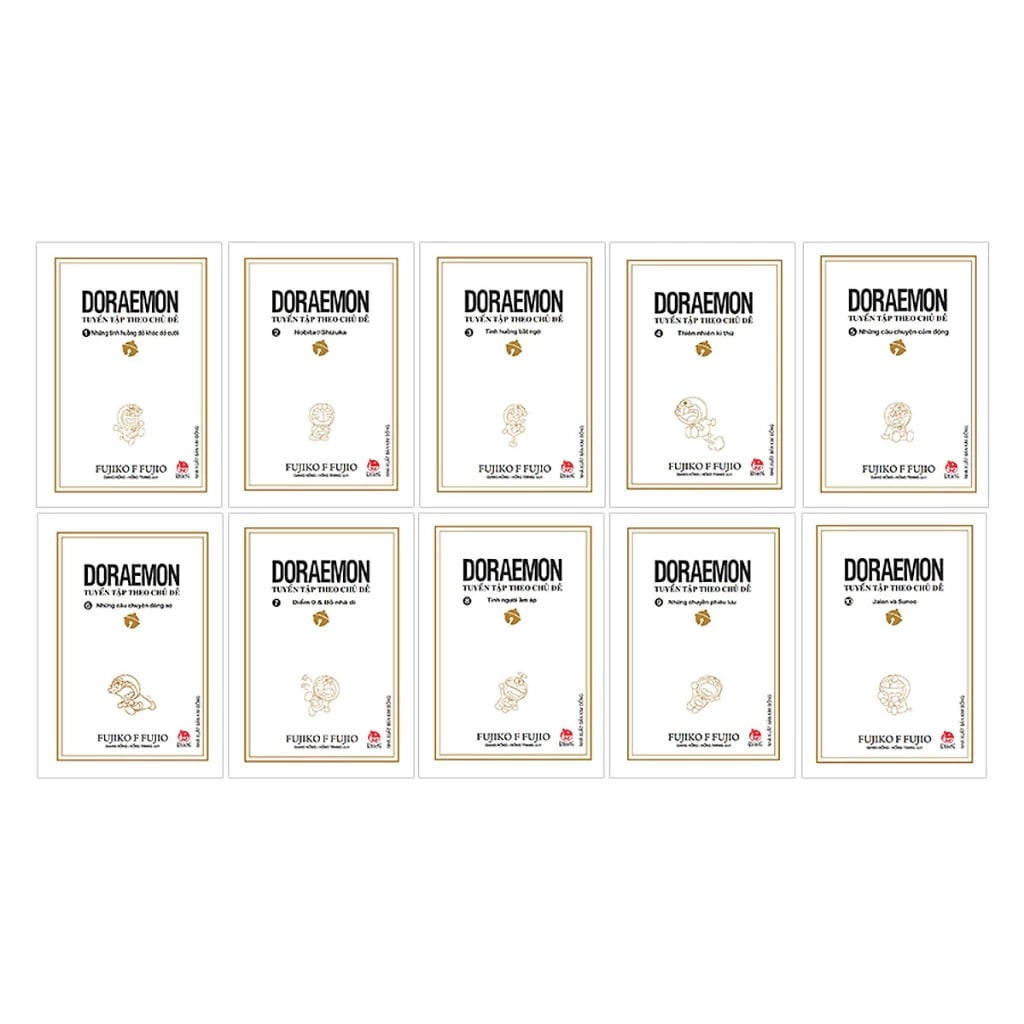Combo Doraemon Theo Chủ Đề (10 Tập) - Fujiko F Fujio