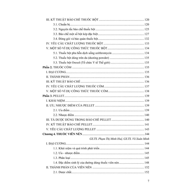 Bào Chế Và Sinh Dược Học Tập 2 - ĐH Dược Hà Nội