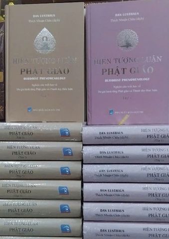  Hiện Tượng Luận Phật Giáo (Bộ 2 Quyển) Bìa Cứng - Dan Lusthaus 