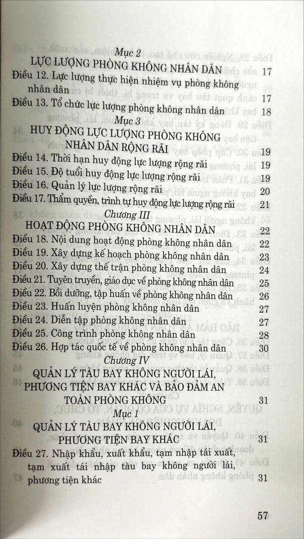 Luật Phòng Không Nhân Dân Năm 2024 - Quốc hội