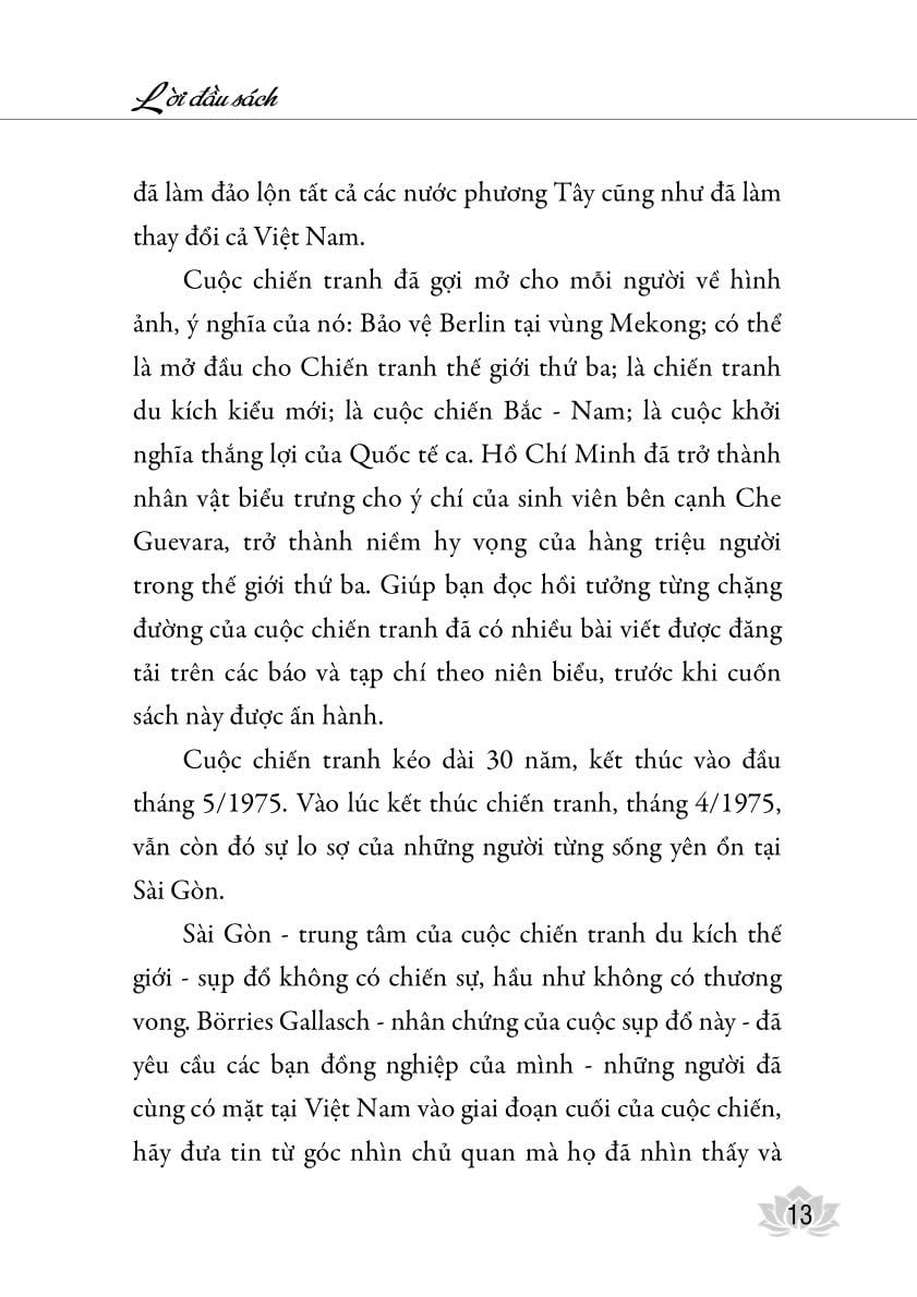 Thành Phố Hồ Chí Minh - Giờ Khắc Số 0 - Börries Gallasch