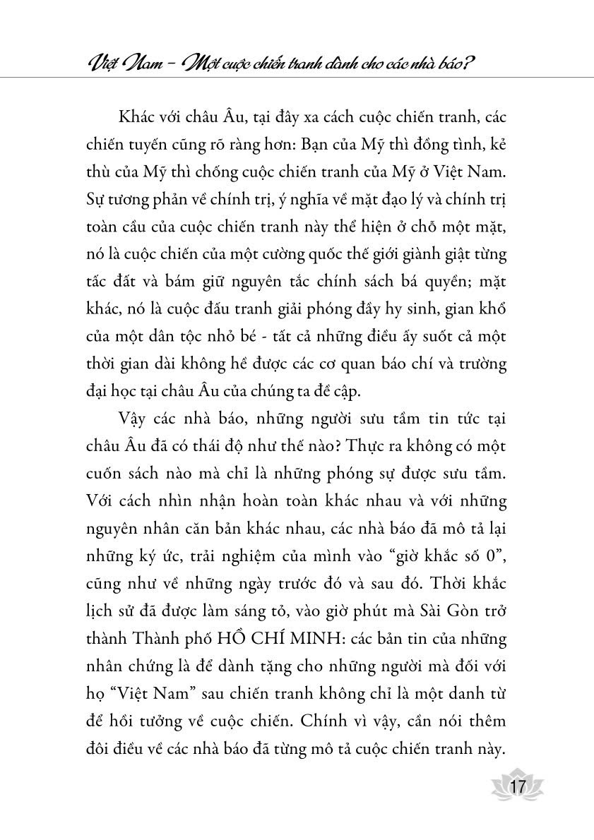 Thành Phố Hồ Chí Minh - Giờ Khắc Số 0 - Börries Gallasch