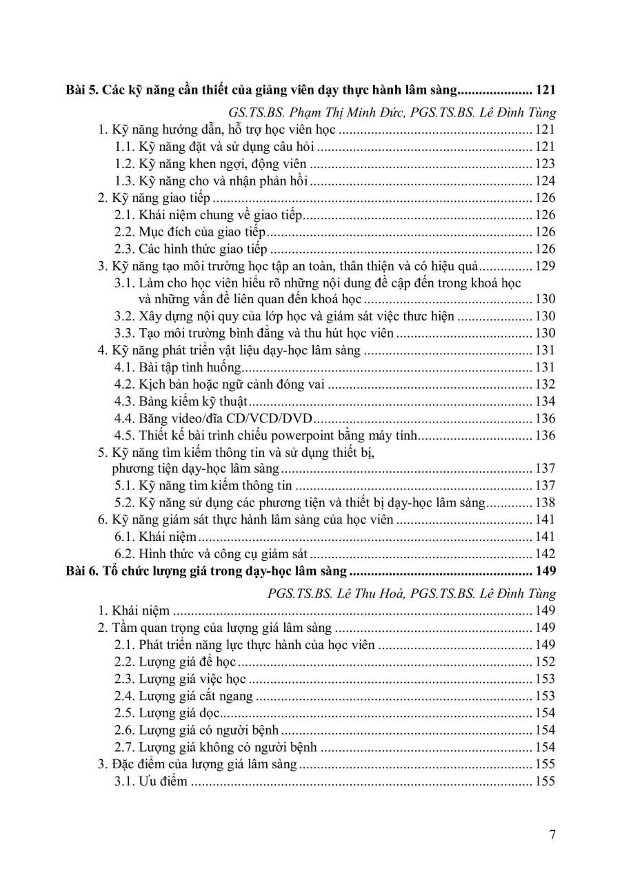 Phương Pháp Dạy - Học Lâm Sàng - GS.TS.BS. Phạm Thị Minh Đức