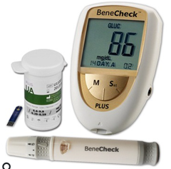 Máy đo Acid Uric (kiểm tra Gout) Benecheck Plus