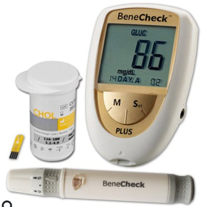 Máy đo mỡ trong máu Benecheck Plus