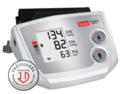 Máy đo huyết áp điện tử bắp tay Boso Medicus Family