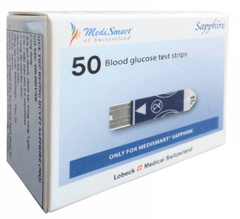 Que thử đường huyết máy đo Sapphire Plus (50 que)