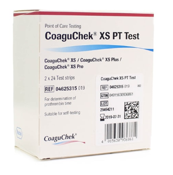 Que đo độ đông máu Coaguchek XS (2x24 que)