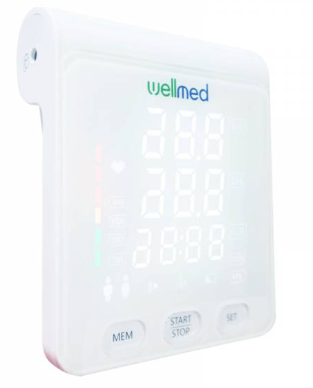 Combo Máy đo đường huyết - mỡ máu - gút BeneCheck & Máy đo huyết áp Wellmed FDBP-A4