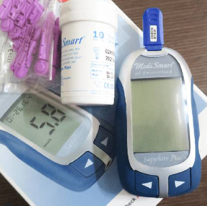 Máy đo đường huyết Medismart Sapphire Plus