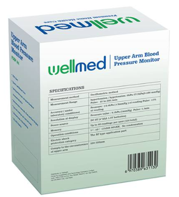 Máy đo huyết áp cao cấp Wellmed FDBP-A4
