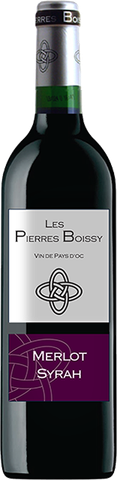 Les Pierres Boissy, Syrah Merlot, IGP d'Oc