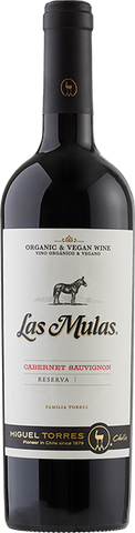 Miguel Torres, Las Mulas Cabernet Sauvignon, Central Valley Organic