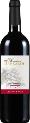 Les Domaines Barsalou Grenache Noir, IGP de l'Aude