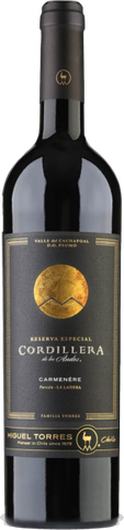 Miguel Torres, Cordillera Reserva Especial Carmenere, Cachapoal Valley