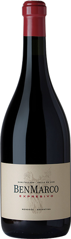 Benmarco, Expresivo, Gualtallary, Uco Valley (80% Malbec, 20% Cabernet Franc)