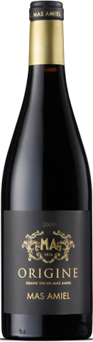 Mas Amiel, Origine, Cotes du Roussillon Villages (Grenache. Carignan. Syrah)