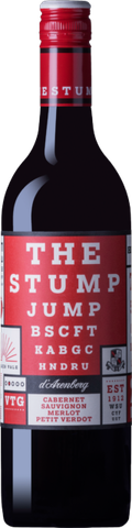 D'Arenberg, The Stump Jump, Cabernet Merlot Petit Verdot, McLaren Vale