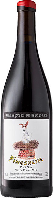 Francois de Nicolay, Pinosheim, Pinot Noir, Vin de France (Organic)