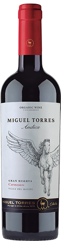 Miguel Torres, Andica Gran Reserva, Carmenere, Maule Valley