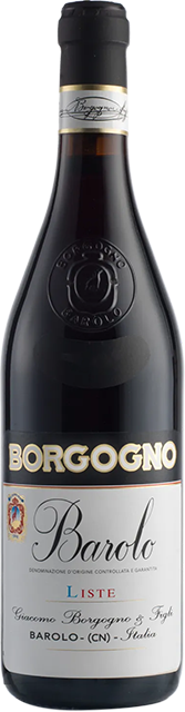 Giacomo Borgogno & Figli, Liste Single Vineyard, Barolo DOCG