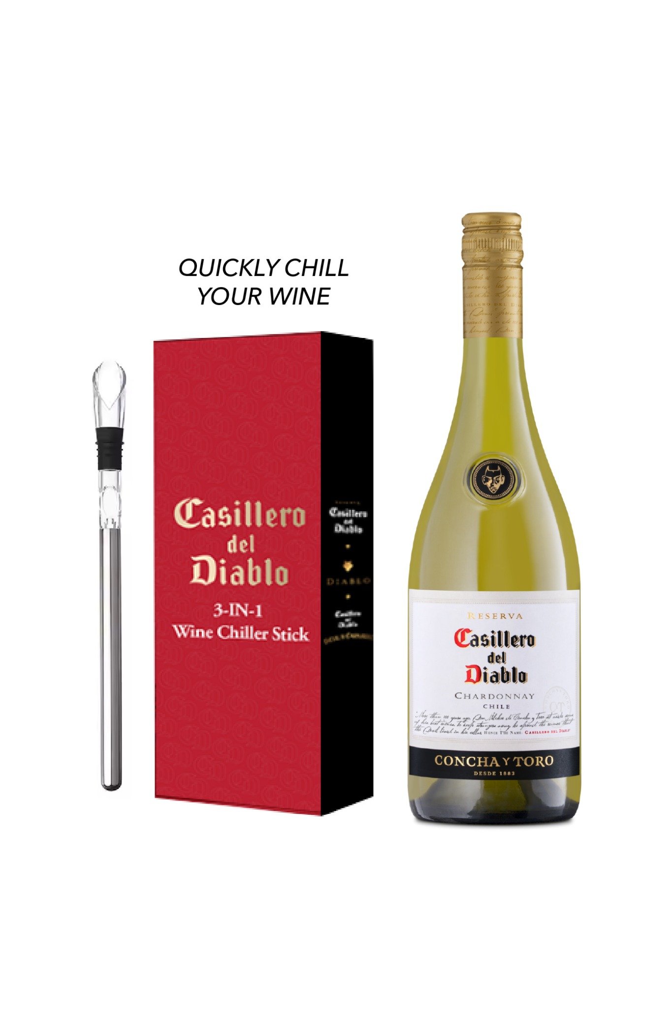 Combo rượu vang trắng Concha Y Toro - Chardonnay