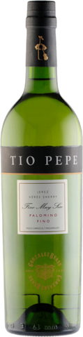 Gonzalez Byass, Tio Pepe Jerez Fino Muy Seco, Palomino, (5 Yrs Ageing)   15% Alc, Jerez DO