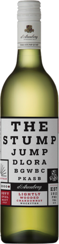 D'Arenberg, The Stump Jump, Lightly Wooded Chardonnay, McLaren Vale & Adelaide Hills