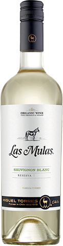 Miguel Torres, Las Mulas Sauvignon blanc, Central Valley Organic