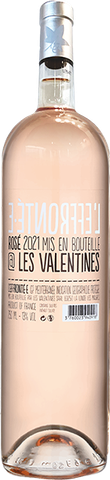 Chateau Les Valentines, L'Effronte.e Rose, IGP Mediterranee, Magnum 1.5L