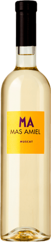 Mas Amiel, Muscat, Muscat de Rivesaltes (Muscat Petit Grain 80%, Muscat d'Alexandrie 20%) (sweet white)