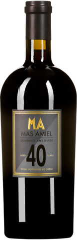 Mas Amiel, MA 40 Ans d'Age, Maury (sweet red, Oxydative)