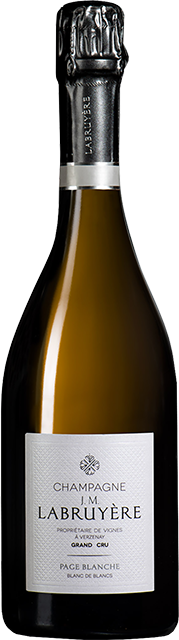 Champagne J.M. Labruyere, Page Blanche Blanc de Blancs, Grand Cru