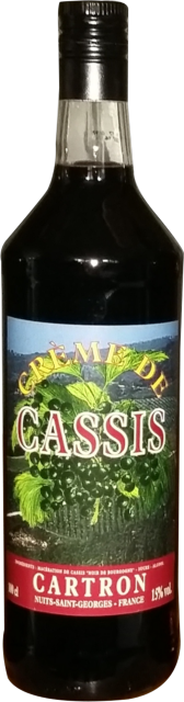 Joseph Cartron, Creme de Cassis Carte Bleue, 100cl