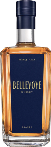 Bellevoye Blue, Blended Malt Whisky de France, Finition Grain Fin, 70cl (les Bienheureux Jean Moueix)