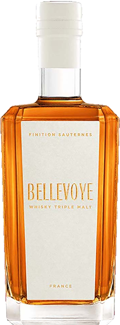 Bellevoye White, Blended Malt Whisky de France, Finition Sauternes, 70cl (les Bienheureux Jean Moueix)