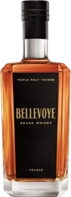 Bellevoye Black, Blended Malt Whisky de France, Edition Tourbee (peated), 70cl (les Bienheureux Jean Moueix)