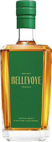 Bellevoye Green, Blended Malt Whisky de France, Finition Calvados, 70cl