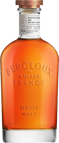 Distillerie de Bercloux, Single Malt Whisky de France, 70cl