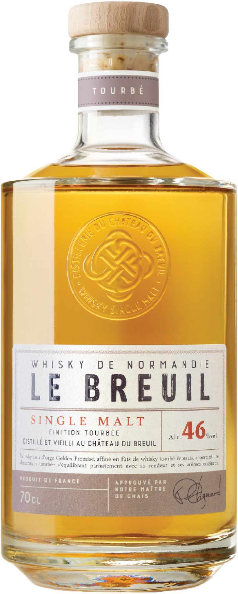 Le Breuil Finition Tourbee Single Malt Whisky de Normandie