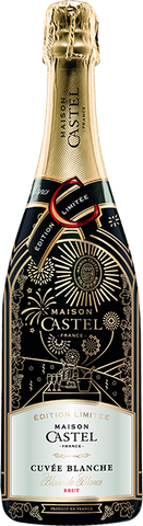 Maison Castel, Cuvee Blanche, Blanc de Blancs Sparkling Brut (Limited Edition)